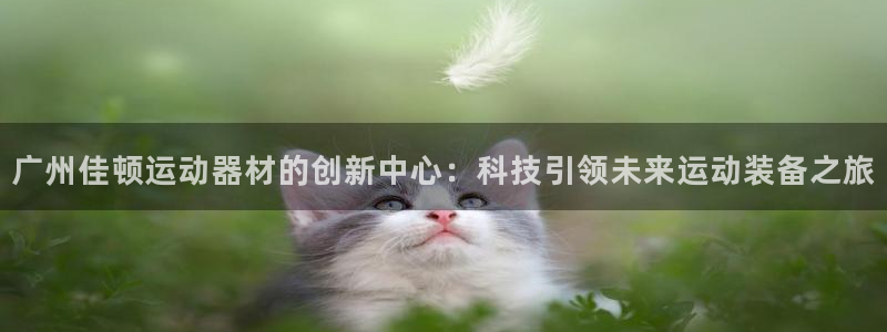 征途国际官方：广州佳顿运动器材的创新中心：科技引领未来运动装